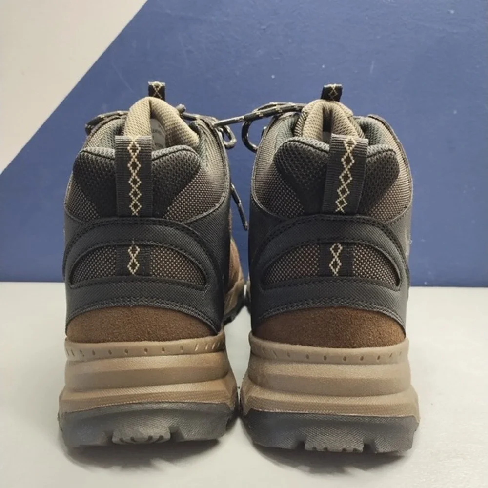 Eddie Bauer Maple Ridge Hiking Boots Mens 8M‎ Multi Leather Weatherproof Lace Up